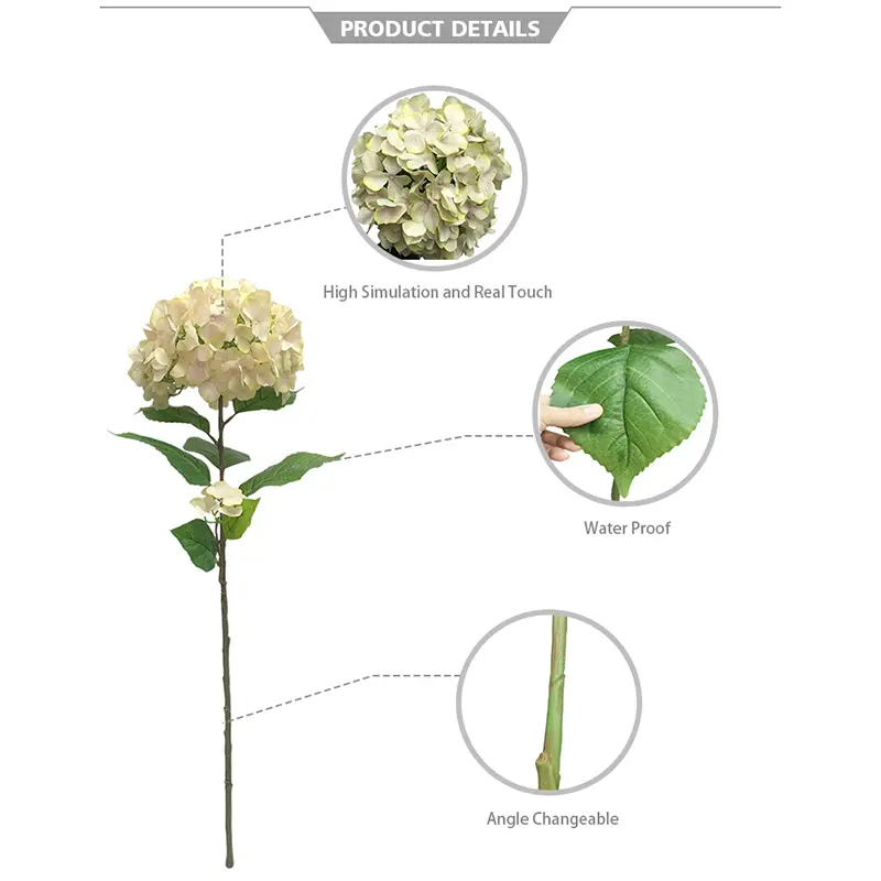 High Quality Simulation Hydrangea Factory Direct1ep1