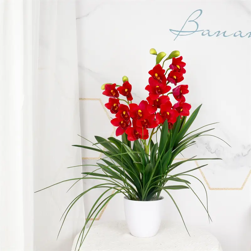 Simulated Cymbidium Bonsai 8321（3） (3)78v