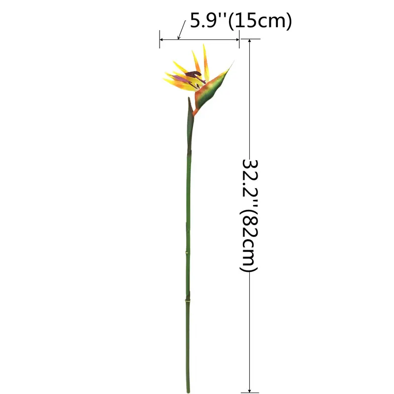 Factory Supplier: High Simulation PVC Bird of Paradise Bonsai
