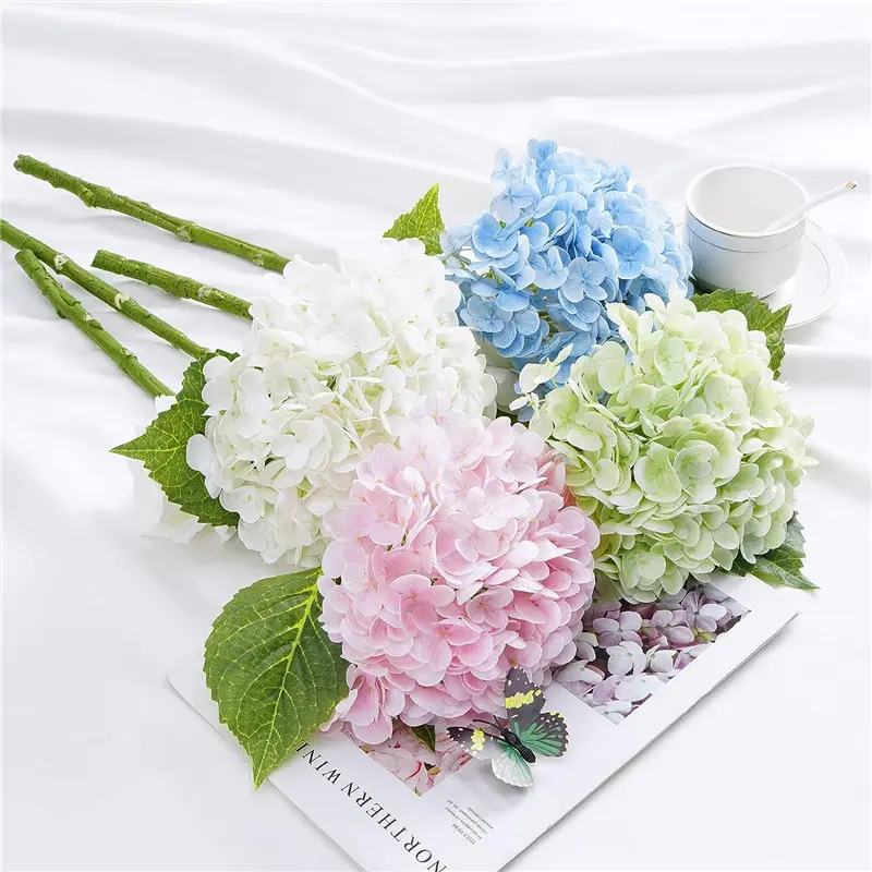 High Quality Simulation Hydrangea Factory Direct17na5