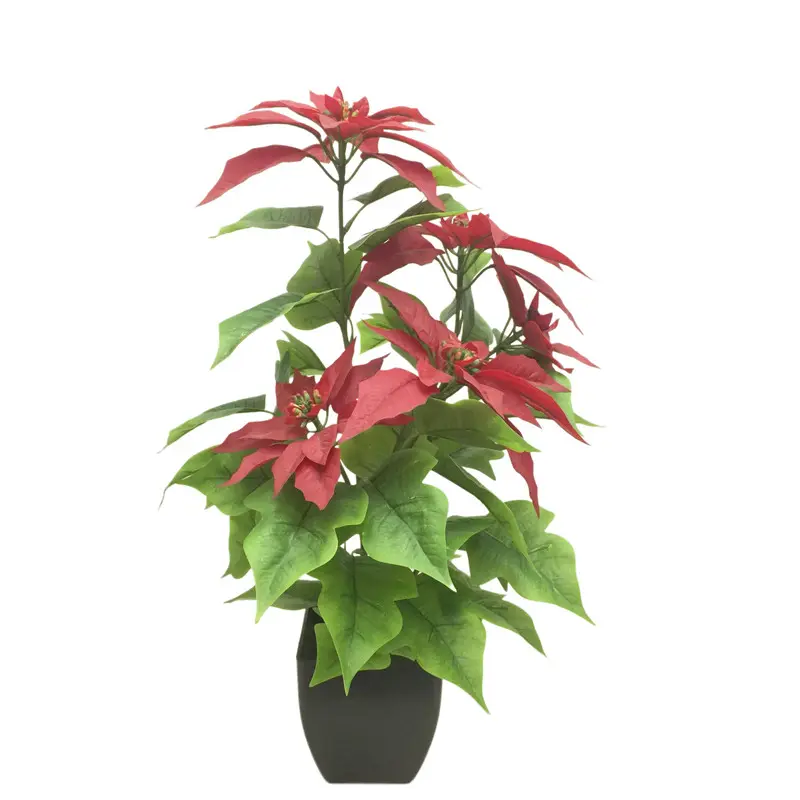 Wholesale Waterproof Simulation Christmas Flower Supplier