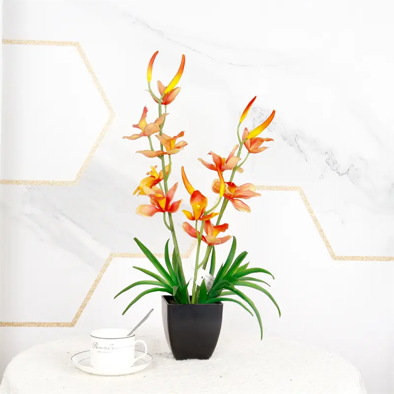 Simulated Cymbidium Bonsai (6)7xv