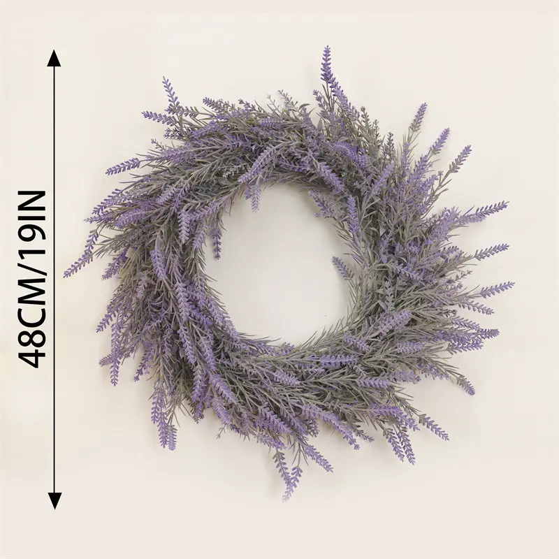Timeless Beauty: Simulation Flower Wreath for Lasting Elegance