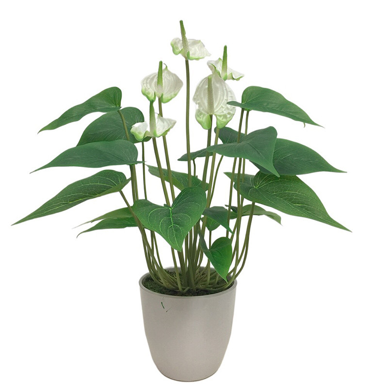 Factory-Made Anthurium Bonsai: High Simulation, Waterproof, ODM Available