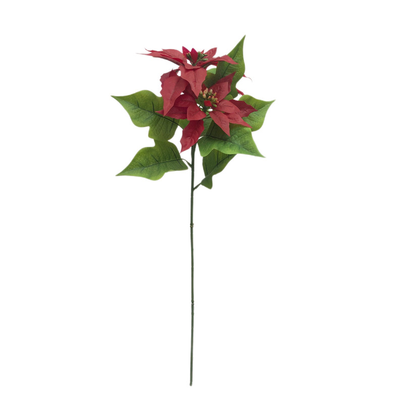 Wholesale Waterproof Simulation Christmas Flower Supplier