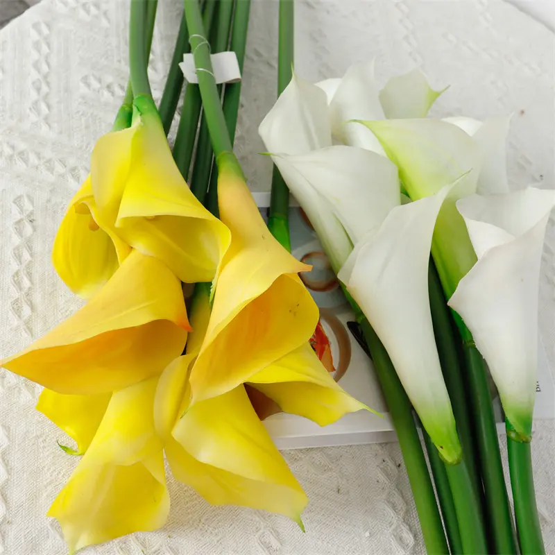 Manufacturers of Non-Fading Calla Lily Bonsai with Natural Simulation029zc