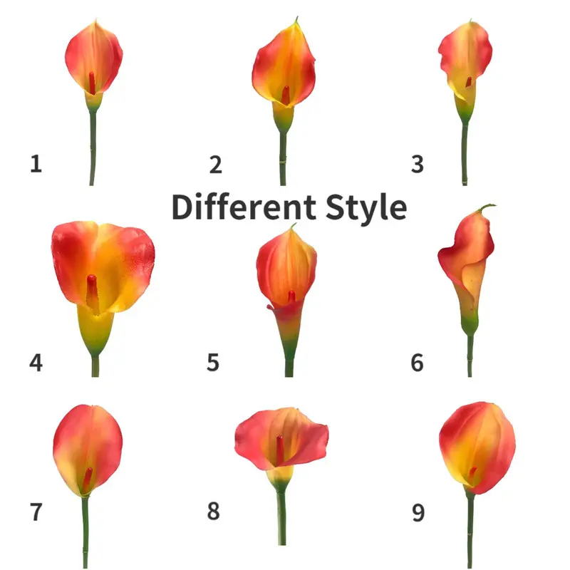 Manufacturer of Waterproof Calla Lily with Natural Simulation