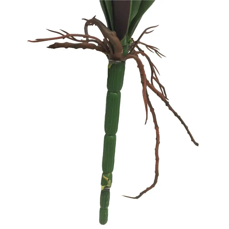 Real Touch Rubber Cymbidium Leaves 6051- (4)qdw