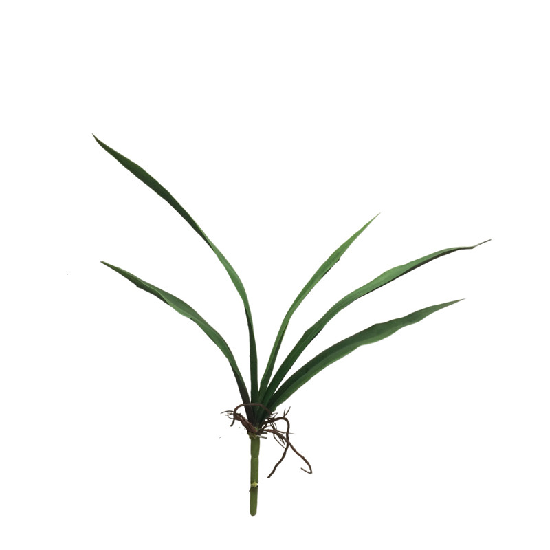 Premium Real Touch Rubber Cymbidium Leaves Supplier