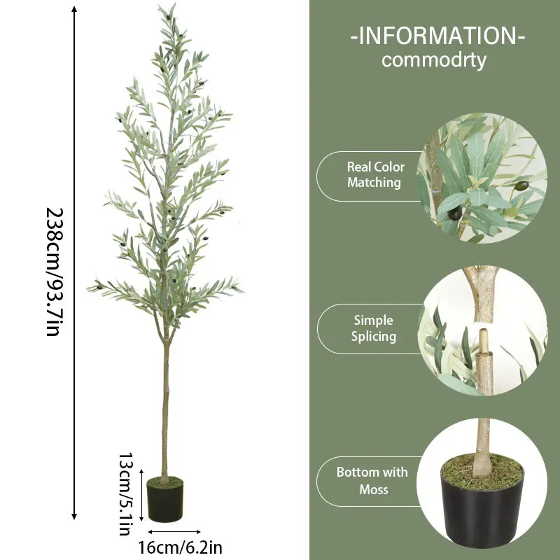 Manufacturing Supplier of Top-Quality Artificial Olive Trees