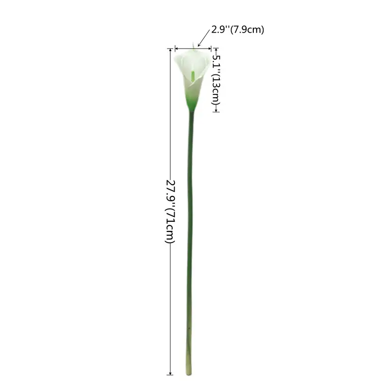 Manufacturer of Waterproof Calla Lily with Natural Simulation