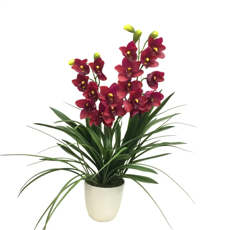 Factory Direct High-Quality Simulated Cymbidium Bonsai