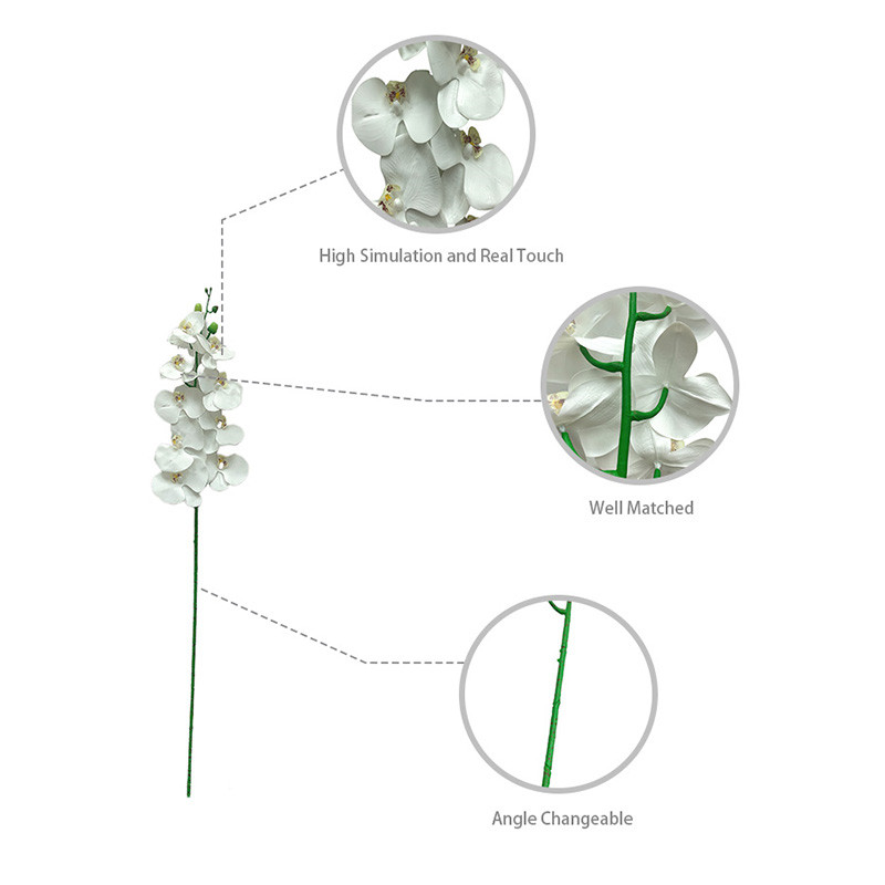 Phalaenopsis artificial flower106qah