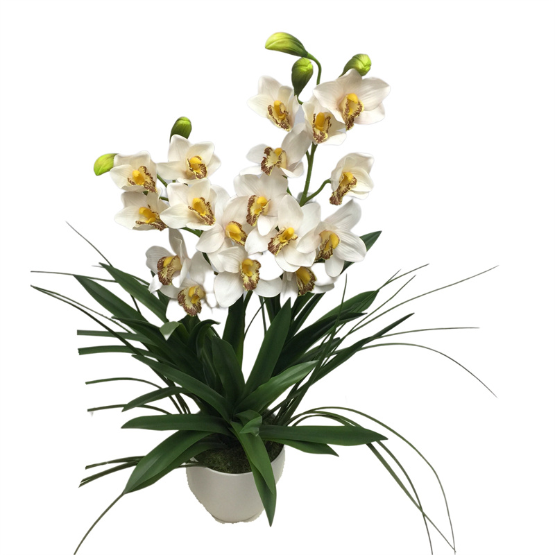 Factory Direct High-Quality Simulated Cymbidium Bonsai