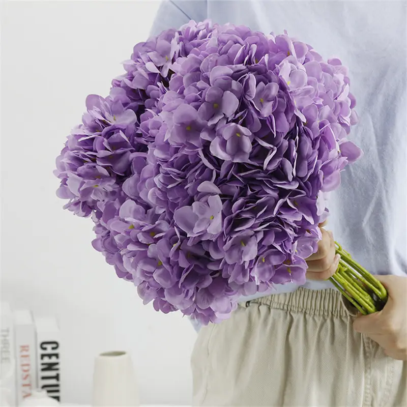 High Quality Simulation Hydrangea Factory Direct11amn