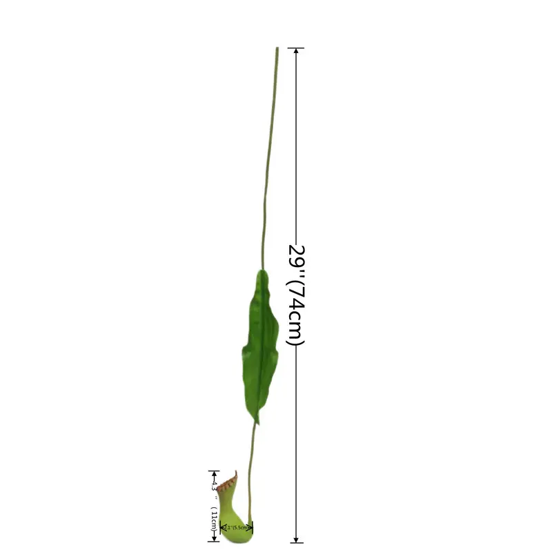High Simulation PVC Pitcher Plants for Indoor and Outdoor Decor