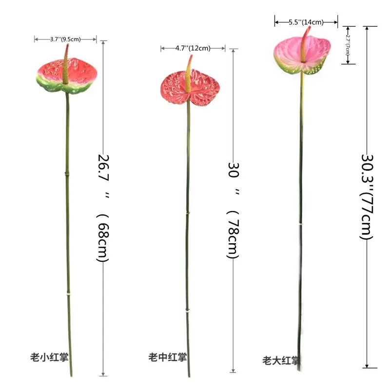 High Simulation Anthurium: Factory Direct Supplier