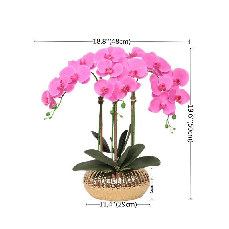 Factory Supplier of High-Simulation Phalaenopsis Bonsai