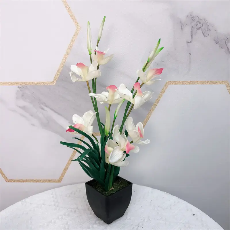 Factory Direct High-Quality Simulated Cymbidium Bonsai