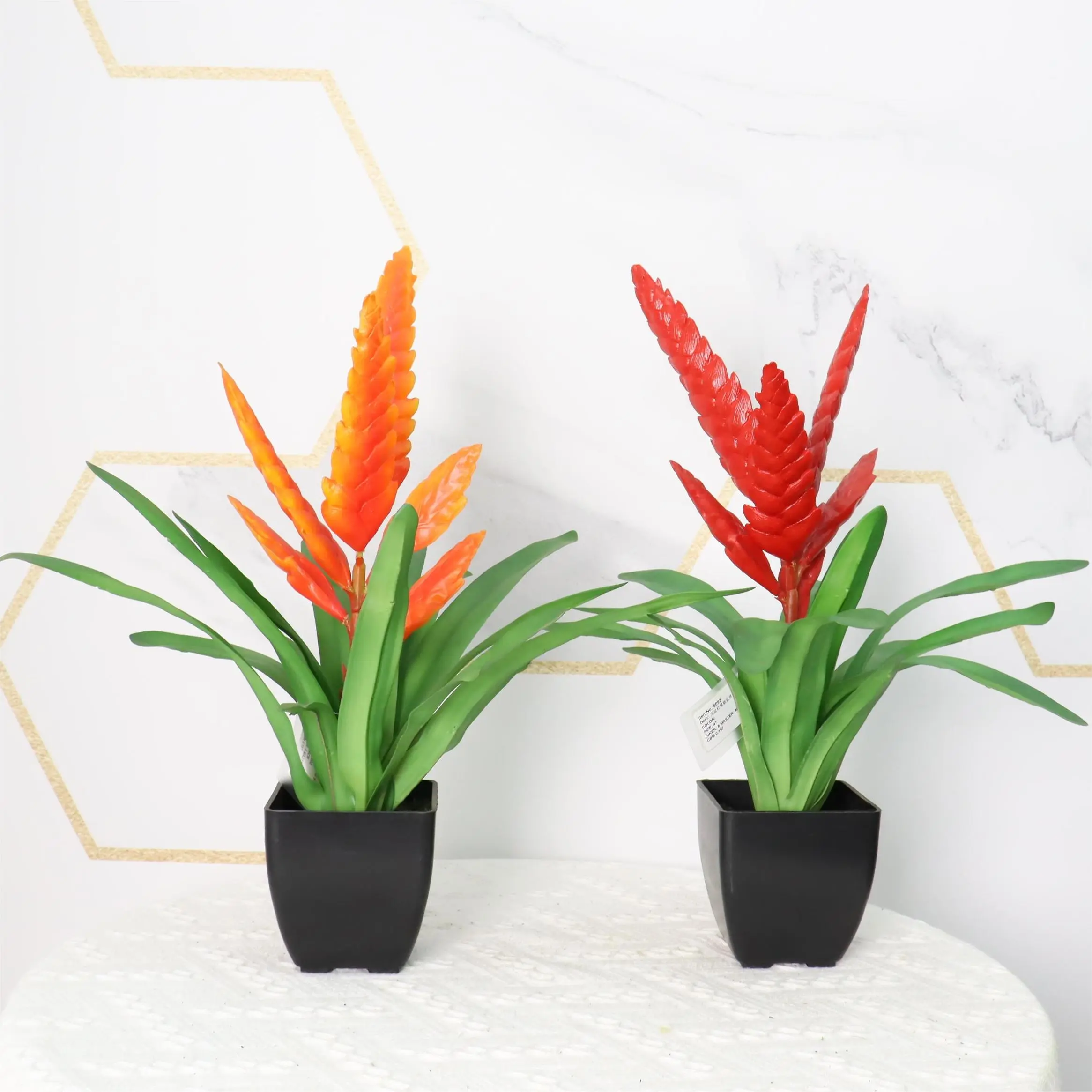 Natural Simulation Red Warbler Song Artificial Flowers: Manufacturer