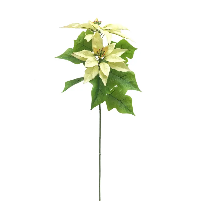 Wholesale Waterproof Simulation Christmas Flower Supplier