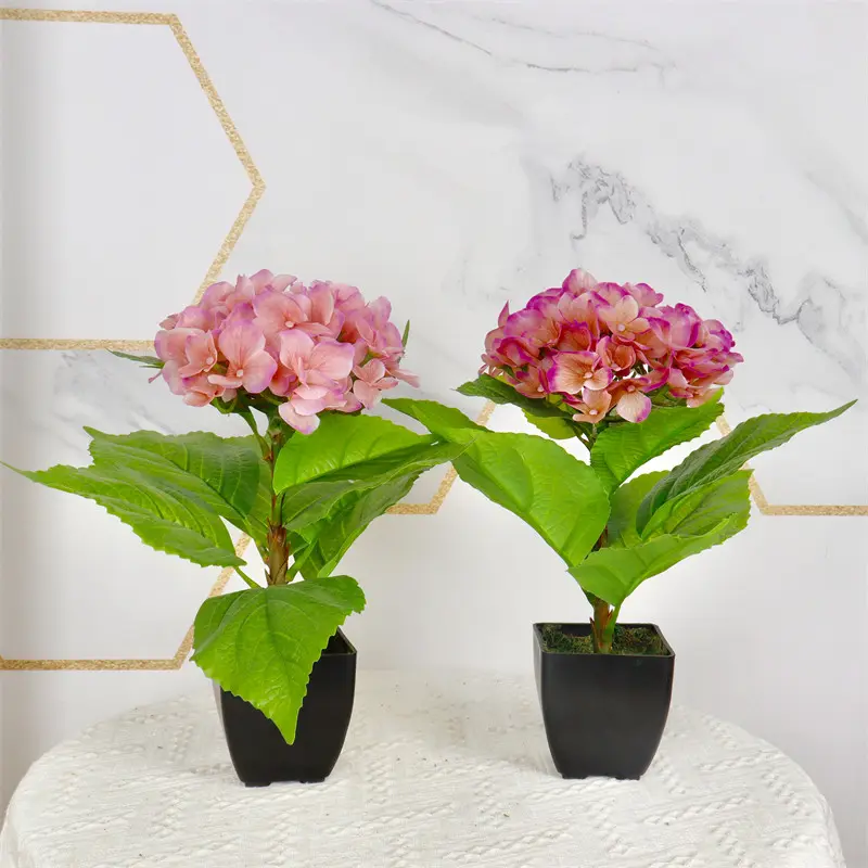 High Quality Simulation Hydrangea Factory Direct134ji1