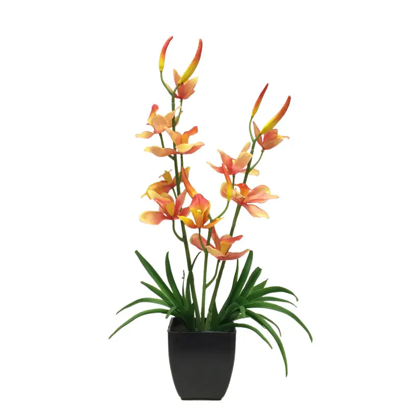 Factory Direct High-Quality Simulated Cymbidium Bonsai