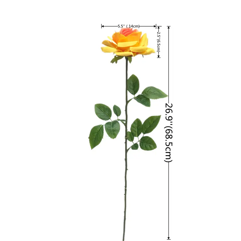 Premium Faux Roses: Factory Quality, Velvety Texture