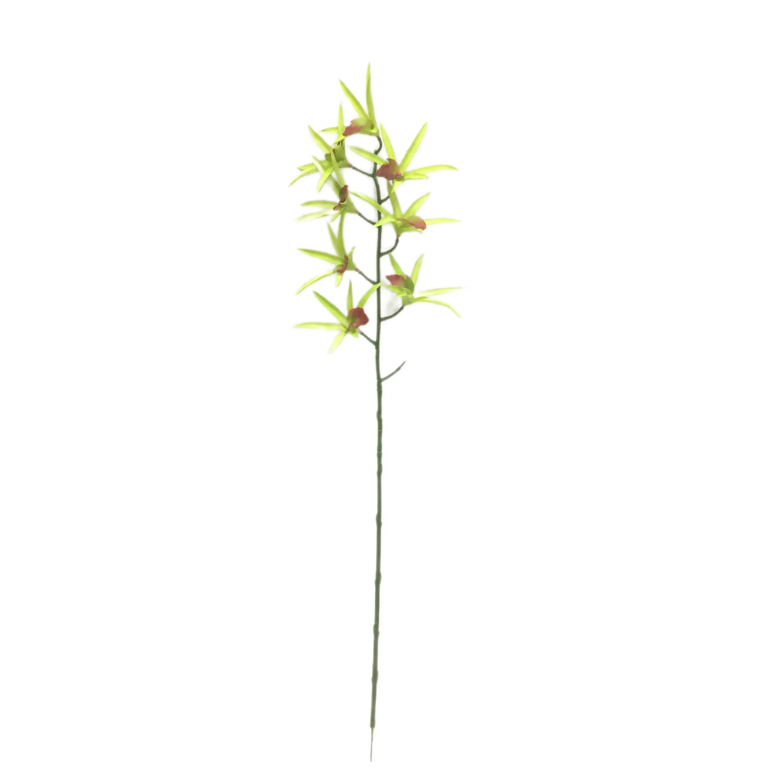 Waterproof Artificial 9 Flower Spider Orchid: Quality Manufacturing