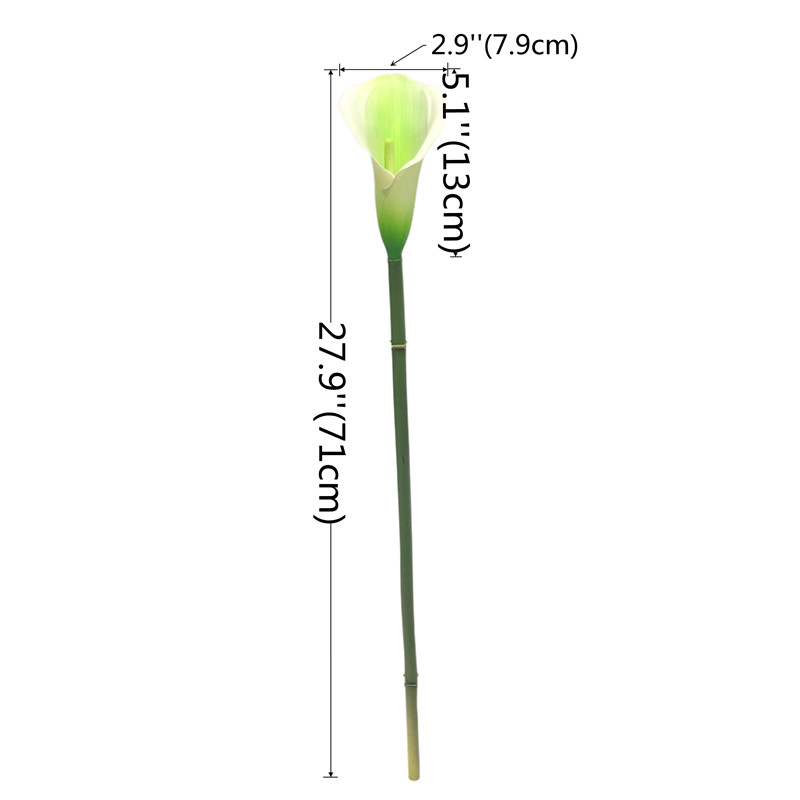Manufacturer of Waterproof Calla Lily with Natural Simulation