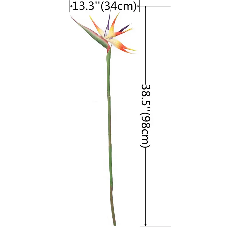 Factory Supplier: High Simulation PVC Bird of Paradise Bonsai