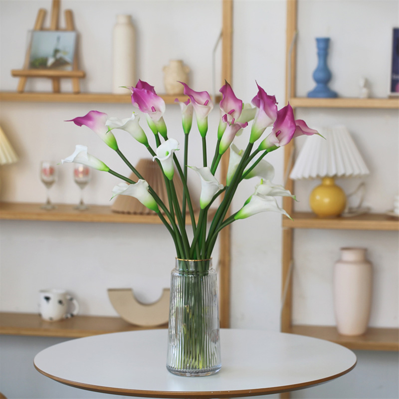 Manufacturers of Non-Fading Calla Lily Bonsai with Natural Simulation13nv
