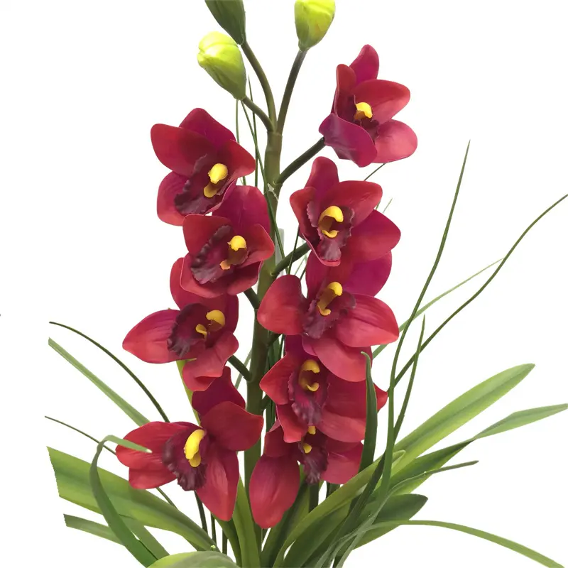 Simulated Cymbidium Bonsai 8320（2） (4)jqh