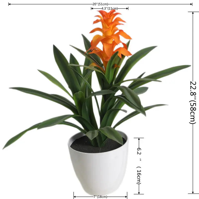 PVC Pineapple Bonsai: Manufacturer of Quality Simulation