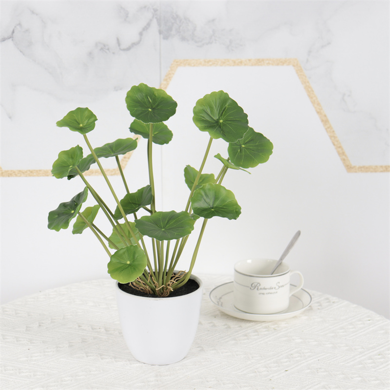 Rubber Fabric Simulated Crabapple Leaves - Factory Direct