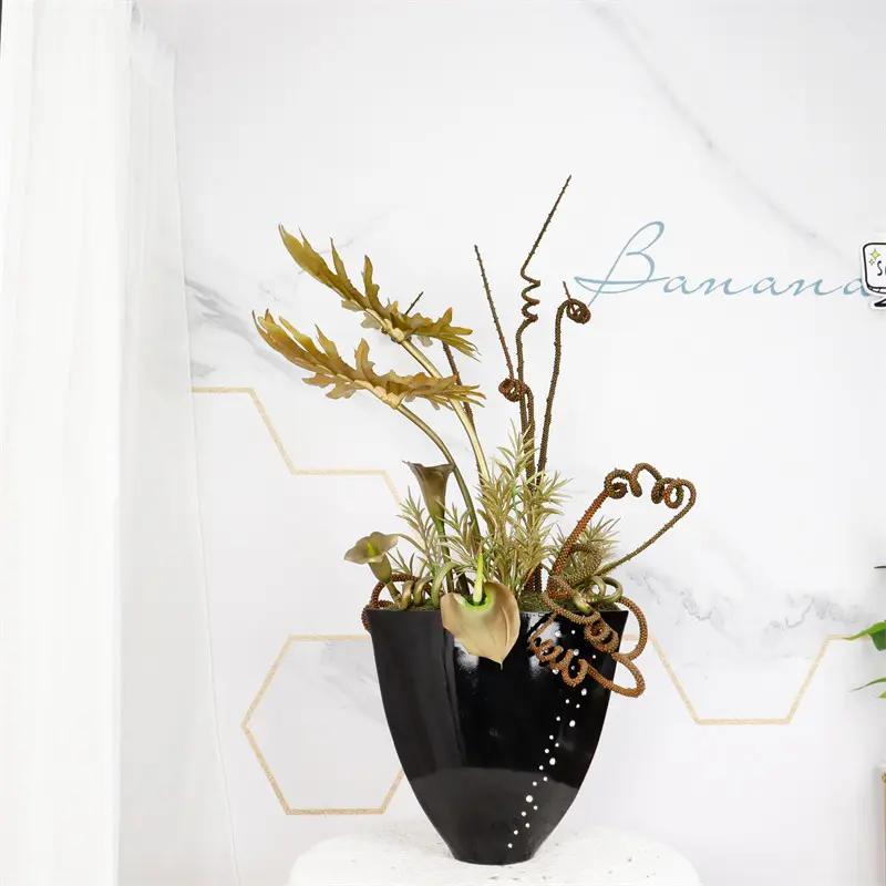 Manufacturers of Non-Fading Calla Lily Bonsai with Natural Simulation12w15