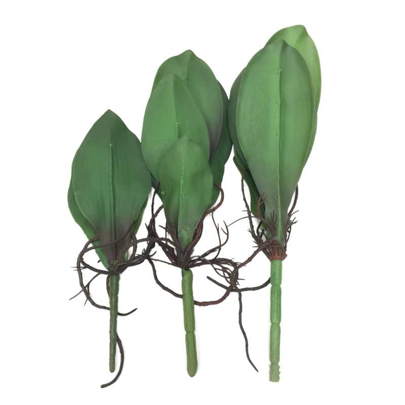 Factory Direct Highly Simulated Butterfly Orchid Leaves