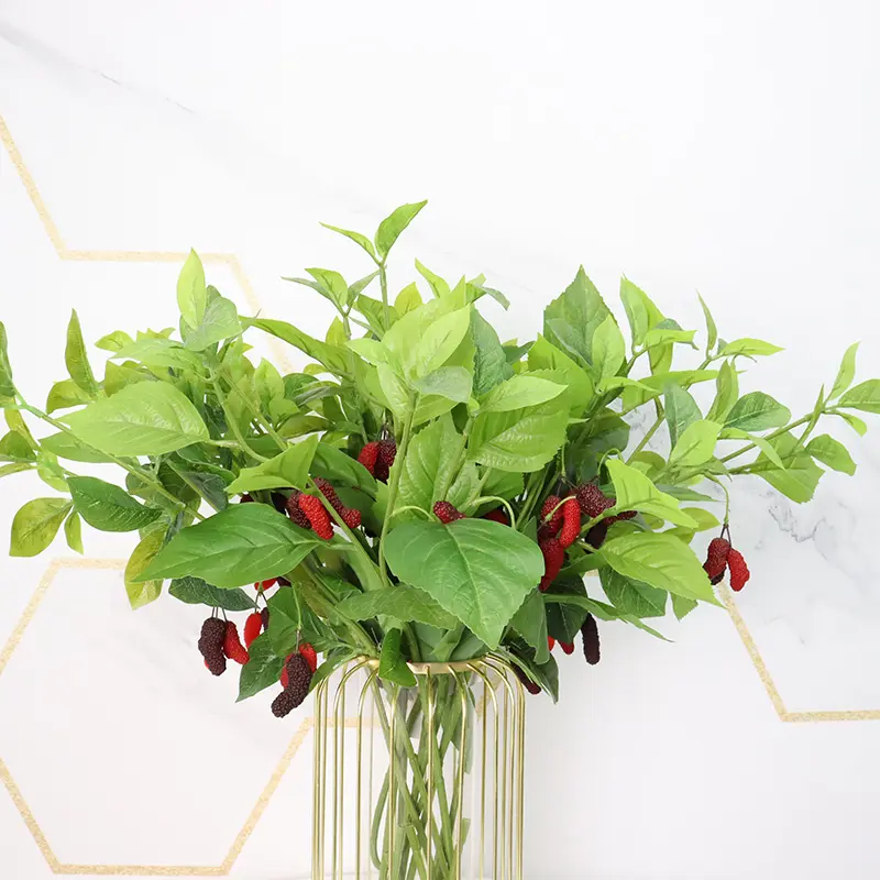 Factory Supplier of High-Quality Mulberry Simulation Flowers-product