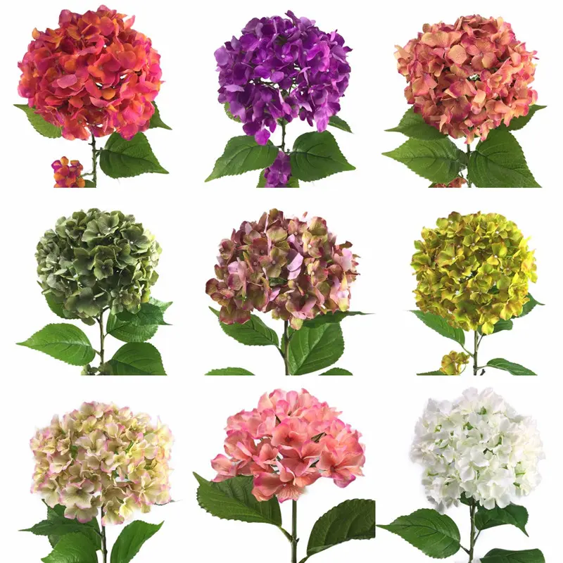 High Quality Simulation Hydrangea Factory Direct
