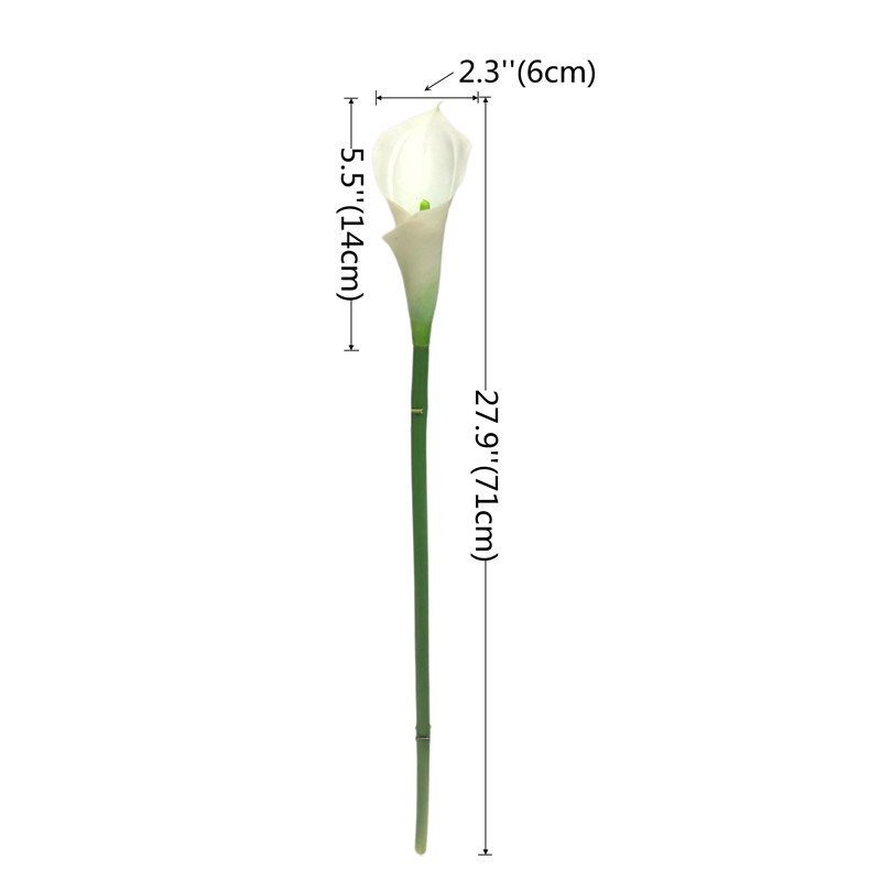 Manufacturer of Waterproof Calla Lily with Natural Simulation