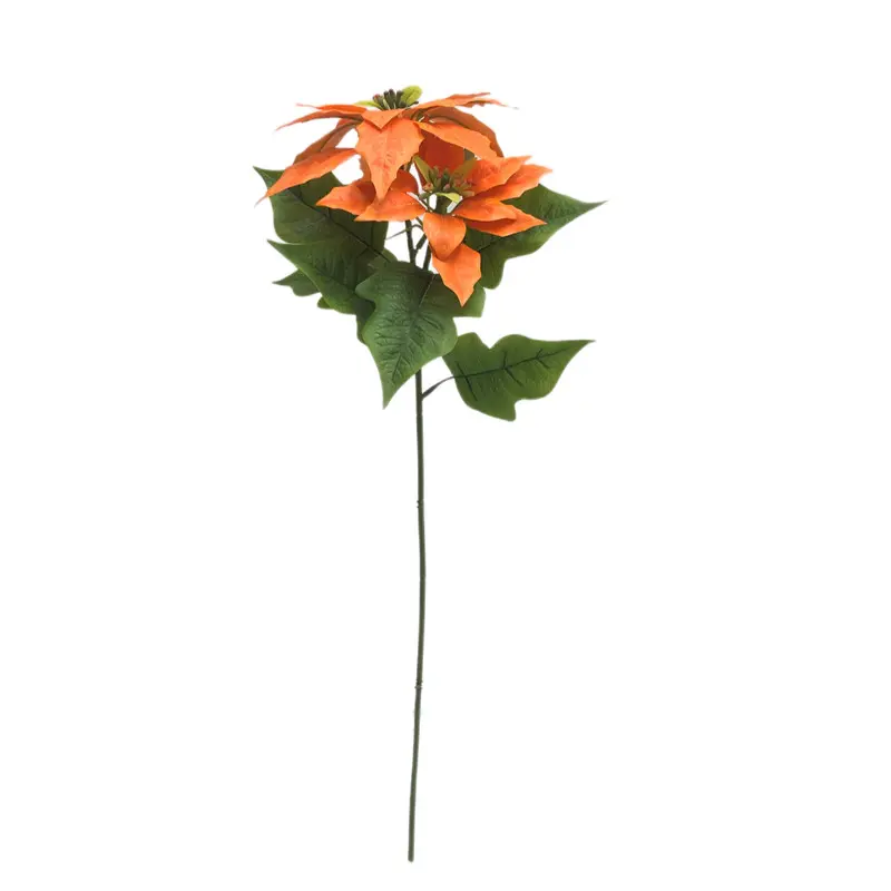 Wholesale Waterproof Simulation Christmas Flower Supplier