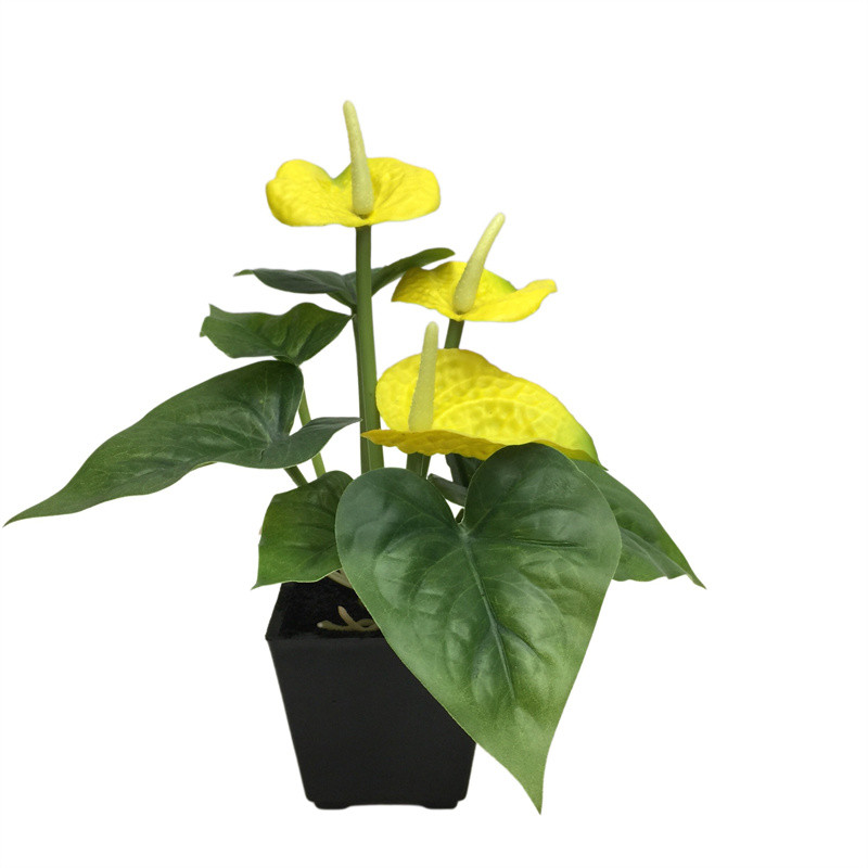 Factory-Made Anthurium Bonsai: High Simulation, Waterproof, ODM Available