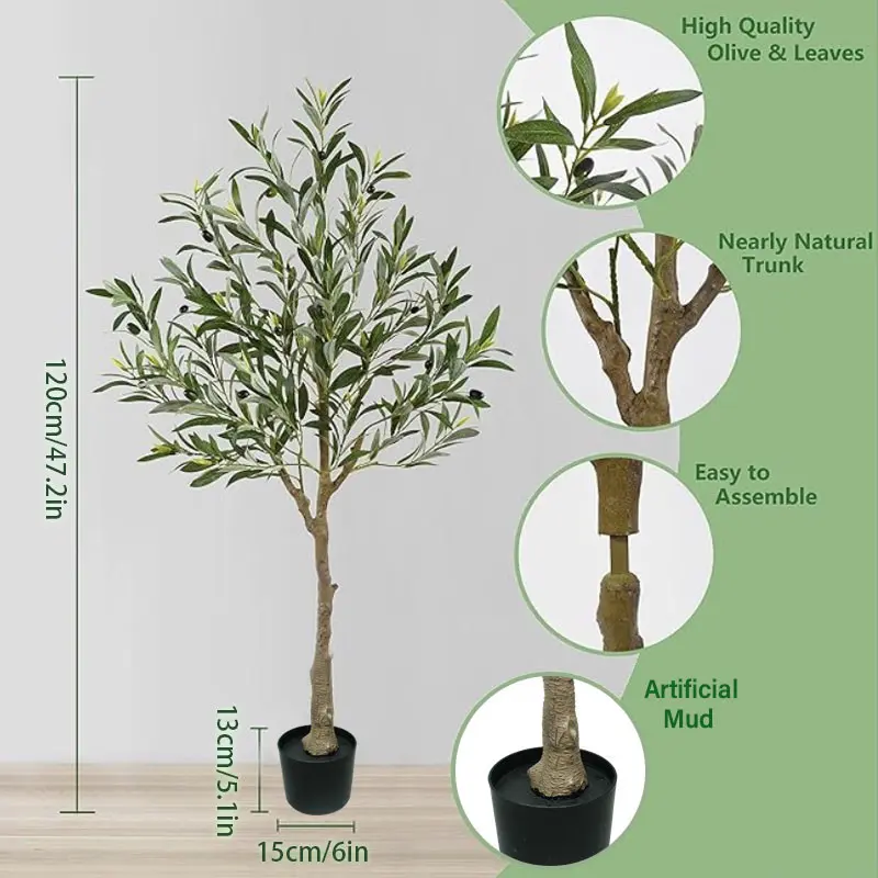 Manufacturing Supplier of Top-Quality Artificial Olive Trees