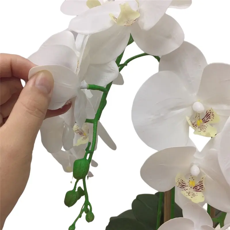 Factory Supplier of High-Quality Phalaenopsis Artificial Flower01ezp