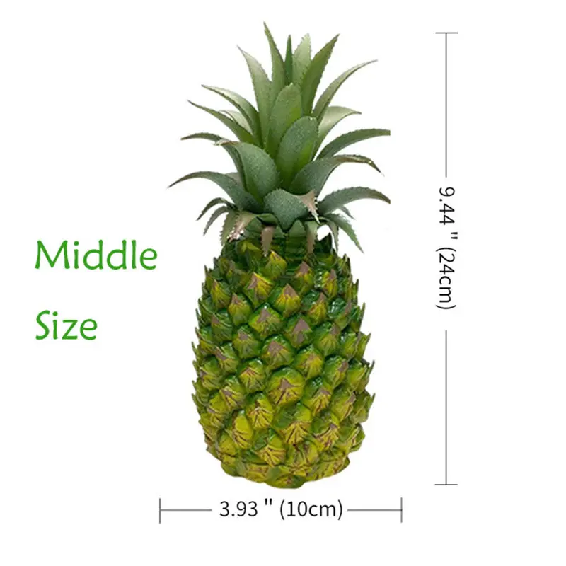 Premium PVC Simulated Pineapple, Factory-Made High Quality