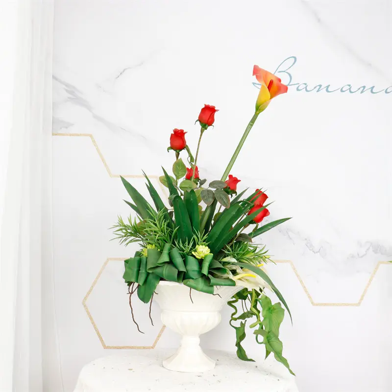 Manufacturers of Non-Fading Calla Lily Bonsai with Natural Simulation13zuu