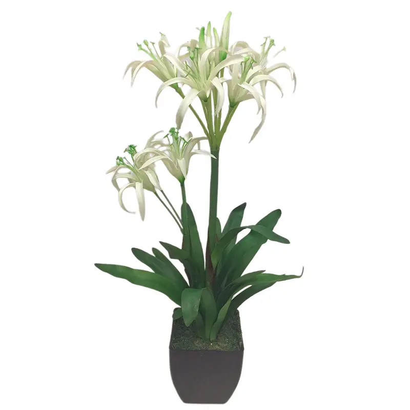 Factory-Direct Wholesale Amaryllis amaryllis Artificial Flowers: Waterproof and Eco-Friendly