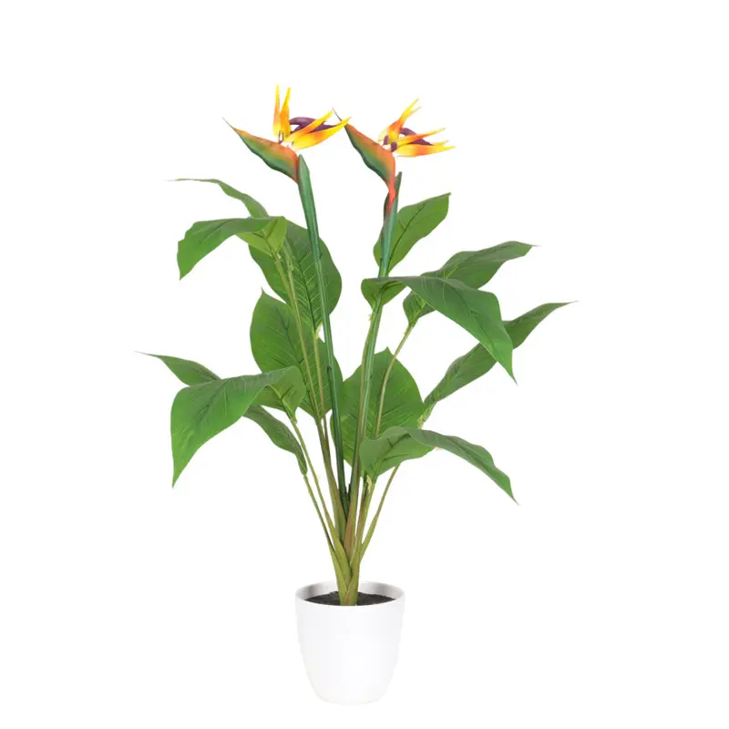Factory Supplier: High Simulation PVC Bird of Paradise Bonsai