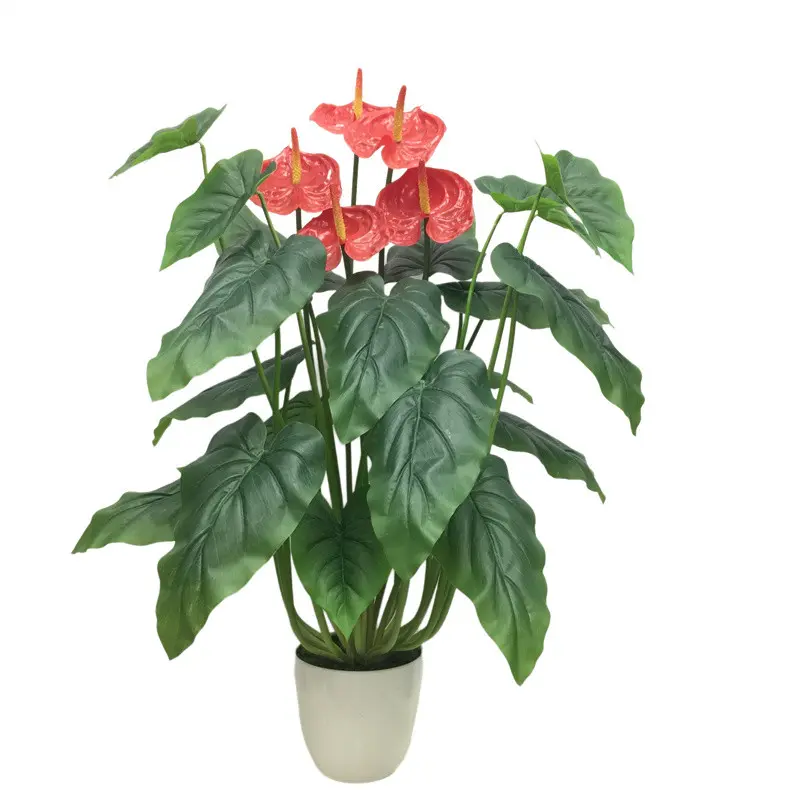 Factory-Made Anthurium Bonsai: High Simulation, Waterproof, ODM Available