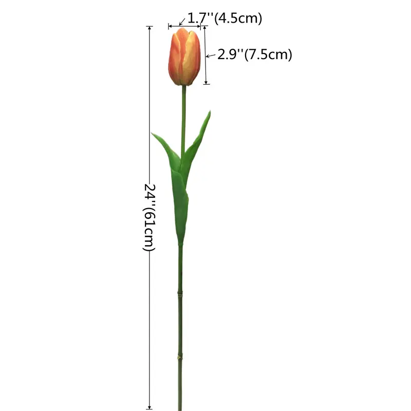 Long-Lasting Faux Tulips: Factory-Direct